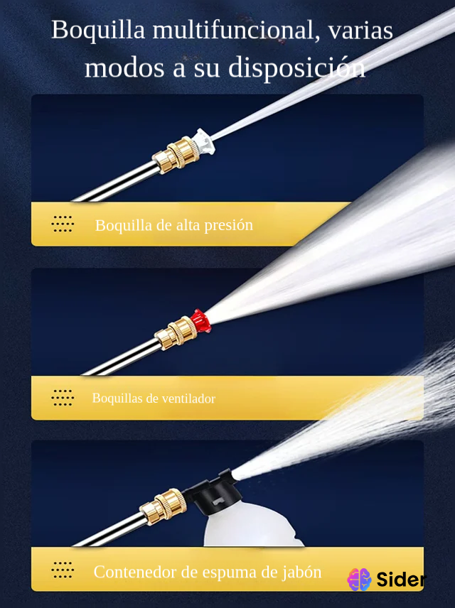 HIDROTECH™ - HIDROLAVADORA CON 2 BATERIAS DE 48V