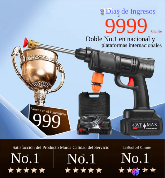 HIDROTECH™ - HIDROLAVADORA CON 2 BATERIAS DE 48V